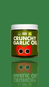 Micro Pharms Crunchy Garlic Oil - Great for ramen, eggs and more!