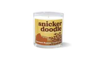 SALE! Snickerdoodle Glass Candle