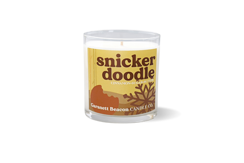 SALE! Snickerdoodle Glass Candle