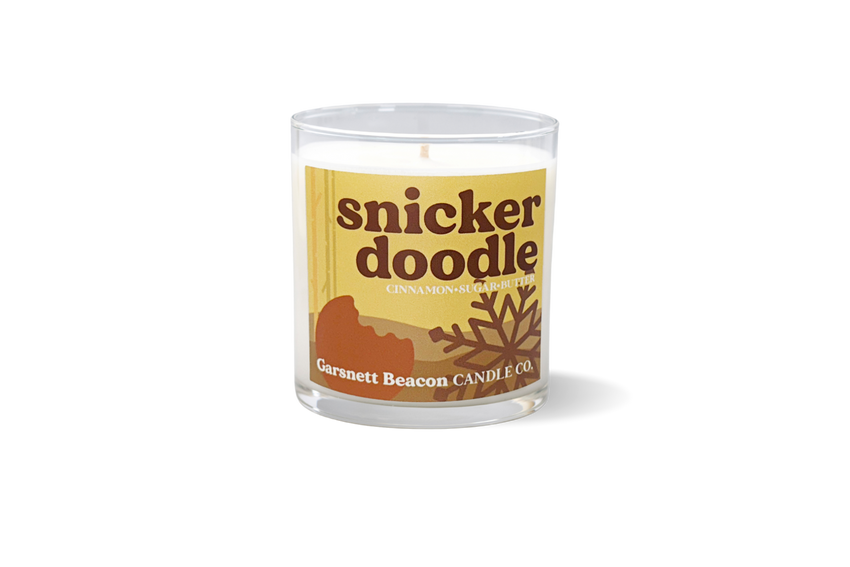 SALE! Snickerdoodle Glass Candle