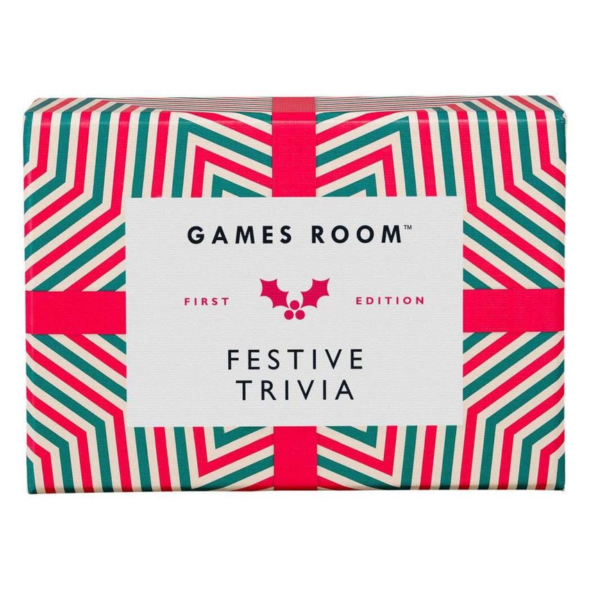 Festive Trivia Game for the Holidays - Fun Game Night Cards