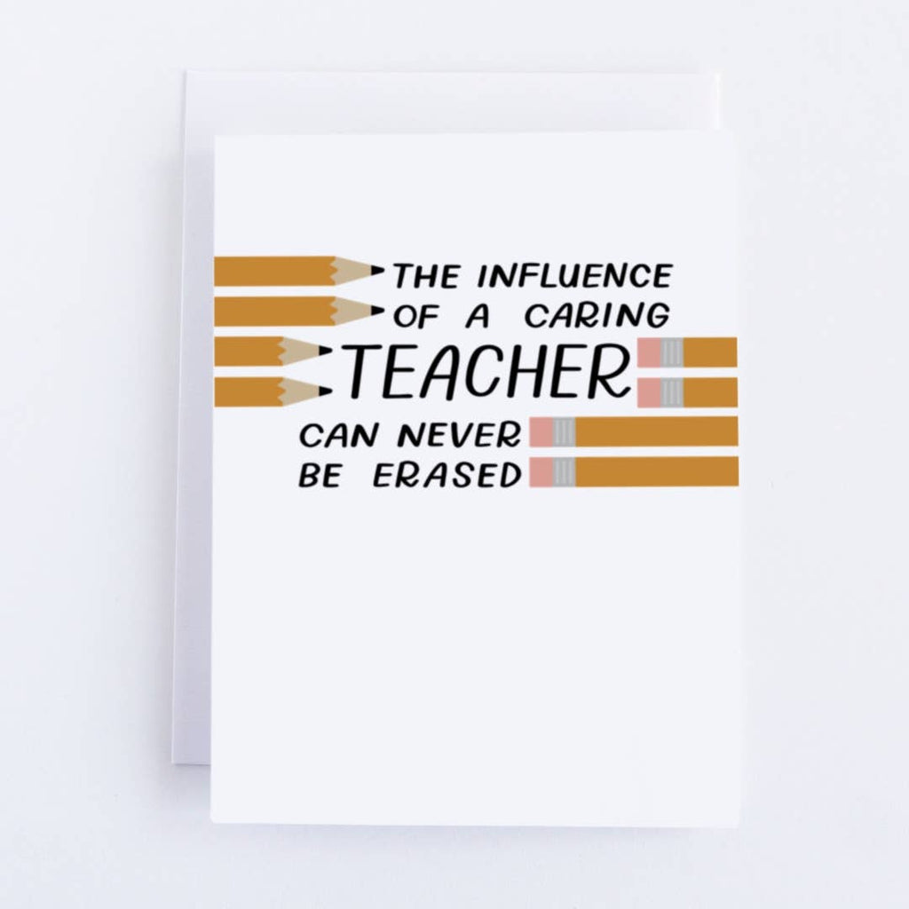 Just Follow Your Art - Caring Teacher Card