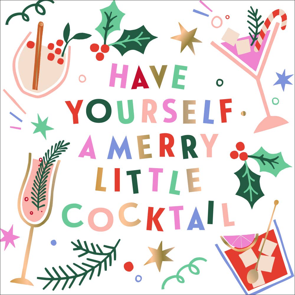 Have Yourself a Merry Little Cocktail - Cocktail Napkin - 20 ct