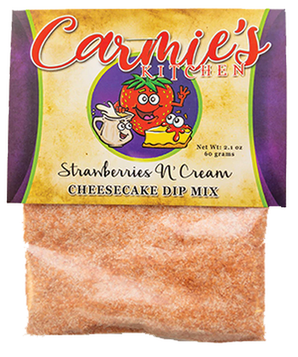 Strawberries N Cream Cheesecake Dip Mix - Easy for Entertaining!