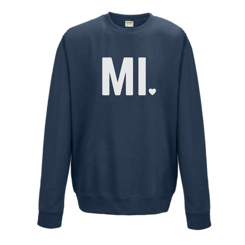 SALE! MI Block Vintage Navy Classic Crew - LIMITED SIZES LEFT!