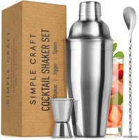 SALE! Simple Craft Cocktail Shaker with Strainer