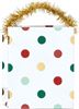 Merry Holiday Polka Dot Mix Gift Bag - Mini