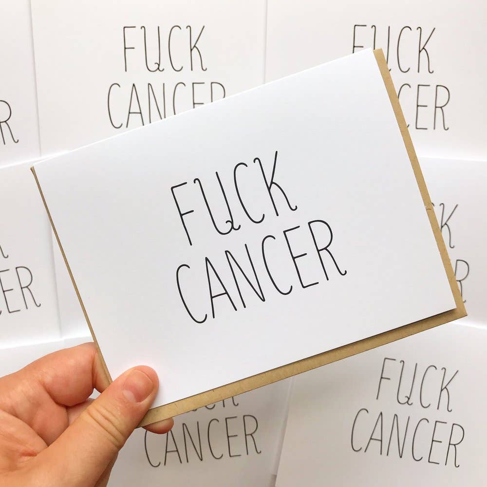 Fuck Cancer Greeting Card