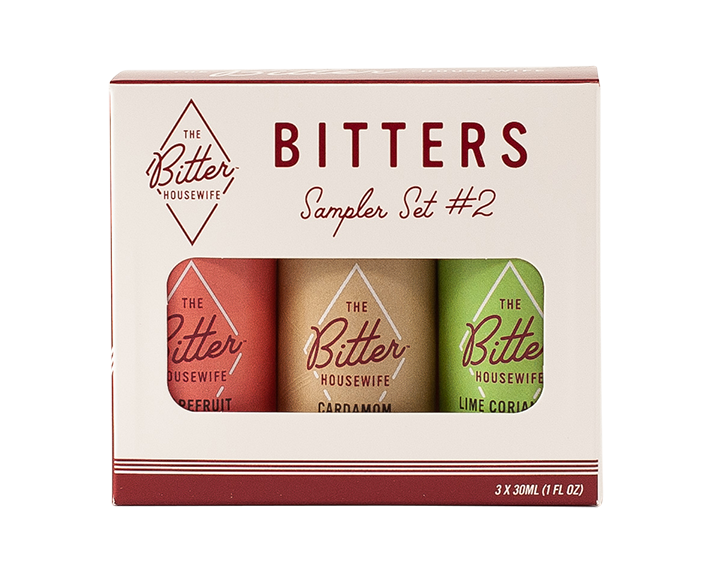 Bitters Sampler Set #2 - Grapefruit, Cardamom and Lime Cocktail Bitters