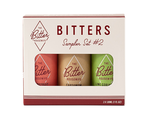 Bitters Sampler Set #2 - Grapefruit, Cardamom and Lime Cocktail Bitters