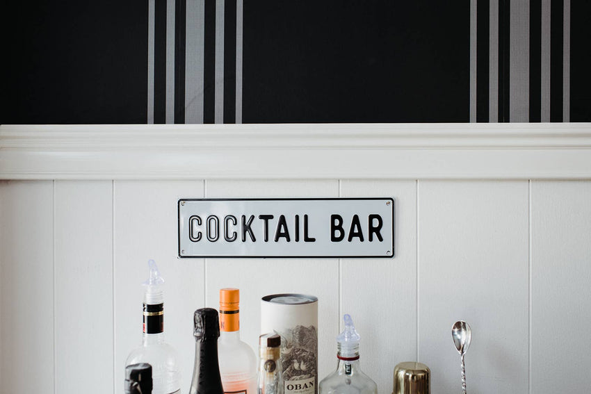 SALE!  - Cocktail Bar Aluminum Sign