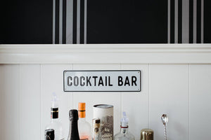 SALE!  - Cocktail Bar Aluminum Sign