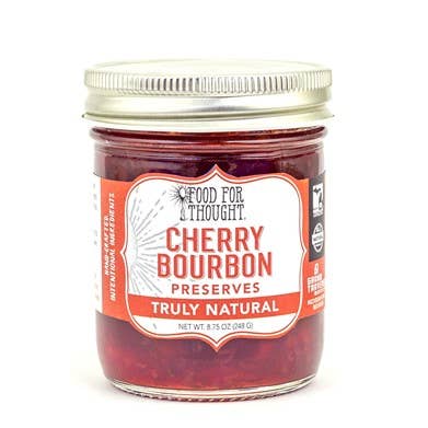 Food For Thought - Cherry Bourbon Preserves