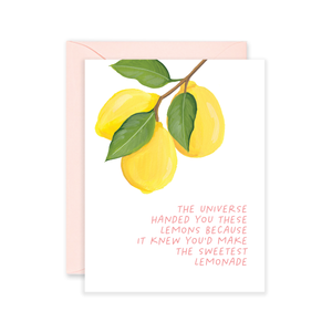 Sweetest Lemonade - Encouragement Card