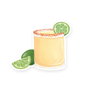 Margarita Vinyl Sticker - Gift for a margarita lover!