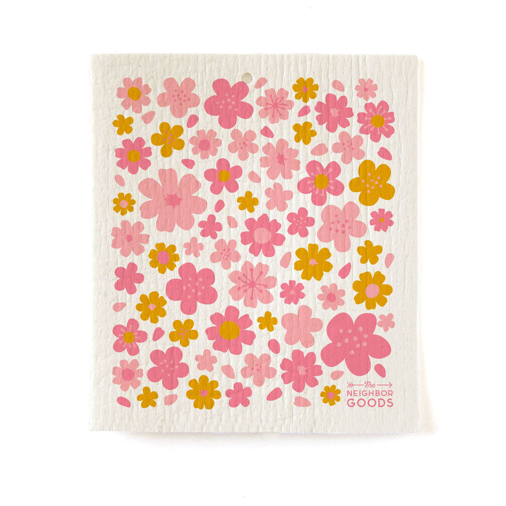 SALE! - Blossoms Sponge Cloth