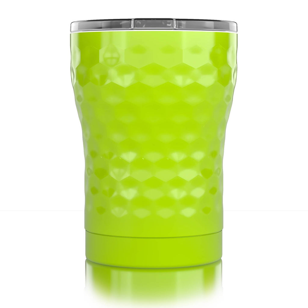 SALE! - 12 oz. Dimpled Golf® Yellow Tumbler