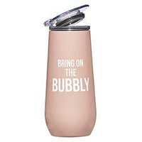 SALE! Stainless Champagne Glass - 12oz Bubbly