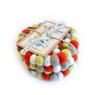 Thankful Eco Coasters - 4 Pack