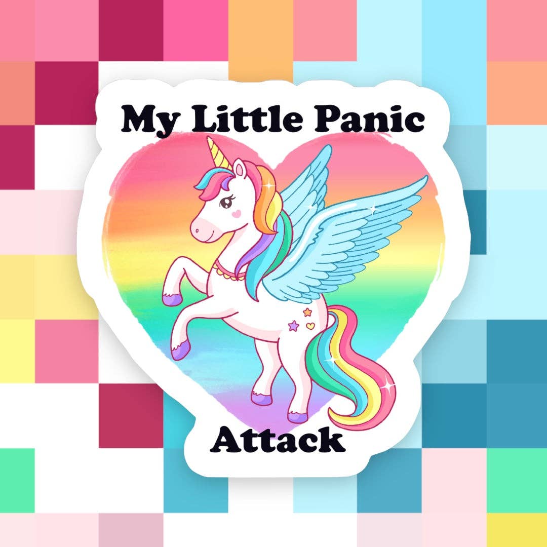 My Little Panic Attack Sticker