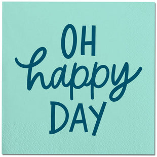 SALE! Cocktail Napkins | Oh Happy Day! - 40ct