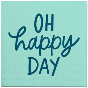 SALE! Cocktail Napkins | Oh Happy Day! - 40ct
