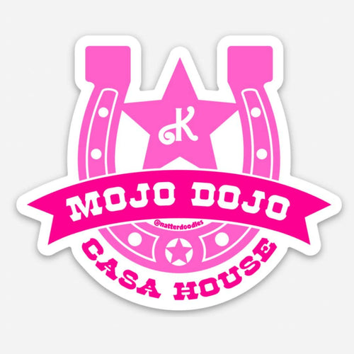 Ken's Mojo Dojo Casa House Sticker Inspired by Barbie: Single