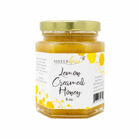 Lemon Creamed Honey 8oz jar - Great hostess gift!