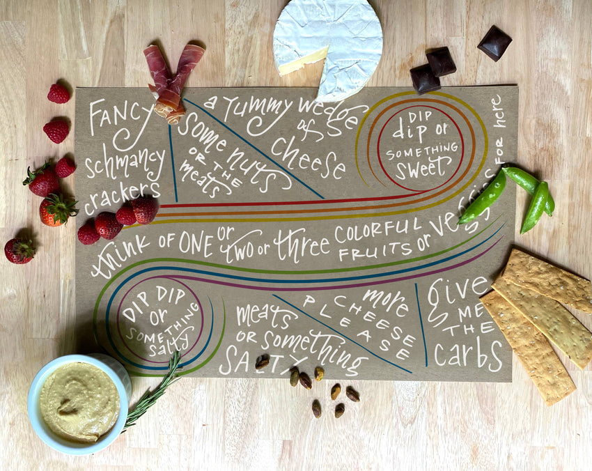 SALE! Charcuterie Cheat Sheet | Everyday Charcuterie Guide