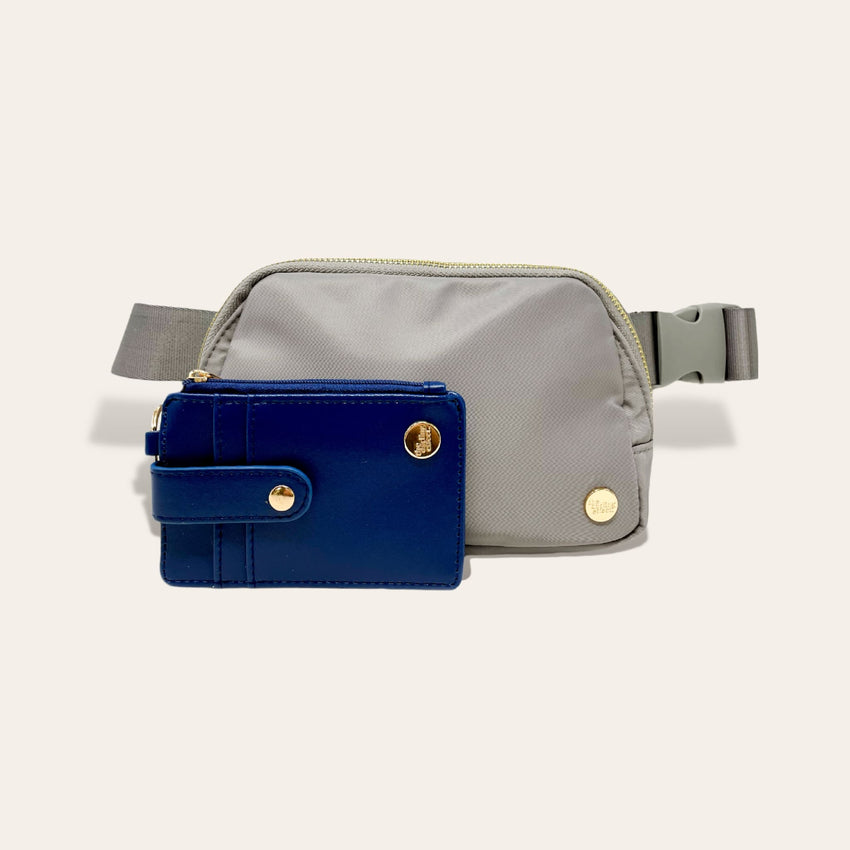 SALE! All You Need Belt Bag + Wallet - Slate Grey