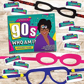 90s Who Am I? Fun Nostalgic Game