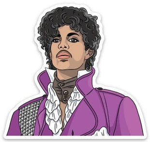 Purple Reign Jacket Prince Die Cut Sticker