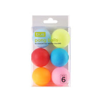 Colorful Beer Pong Balls