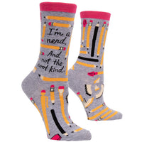 SALE! I'm a Nerd -Crew Socks