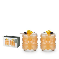 Tiki Tumblers Rocks Glasses - 2 PACK