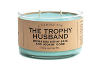 Whiskey River - Large, Funny Candles