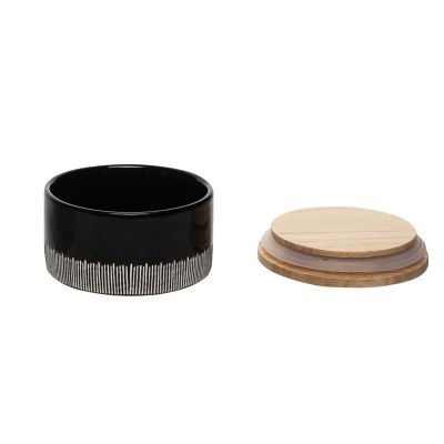 SALE! Striped Pinch Jar - Great for Salt or spices!