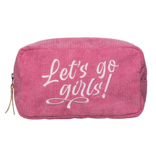 Let's Go Girls Makeup Bag